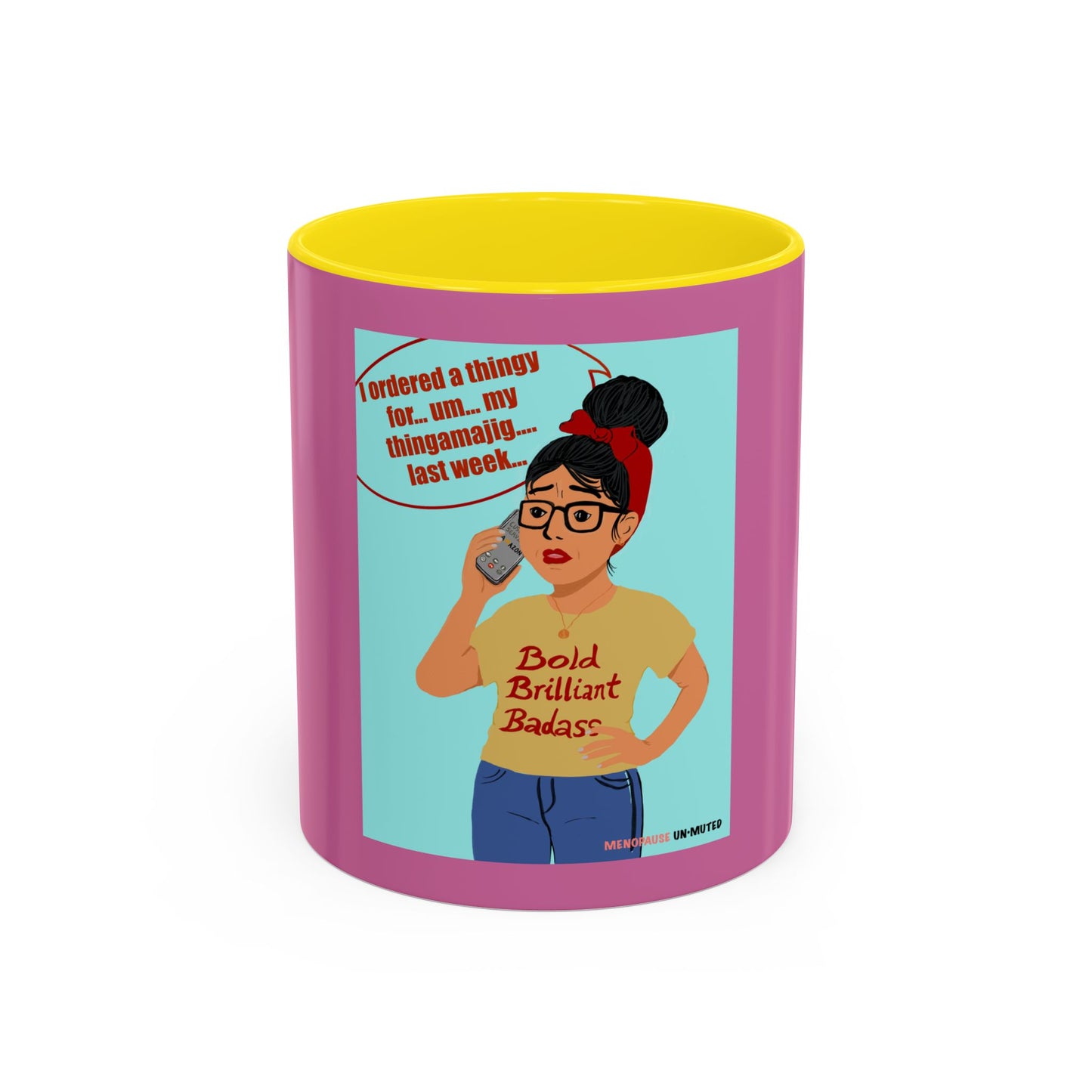 Funny Menopause Mug – Brain Fog Survival Mug for Women