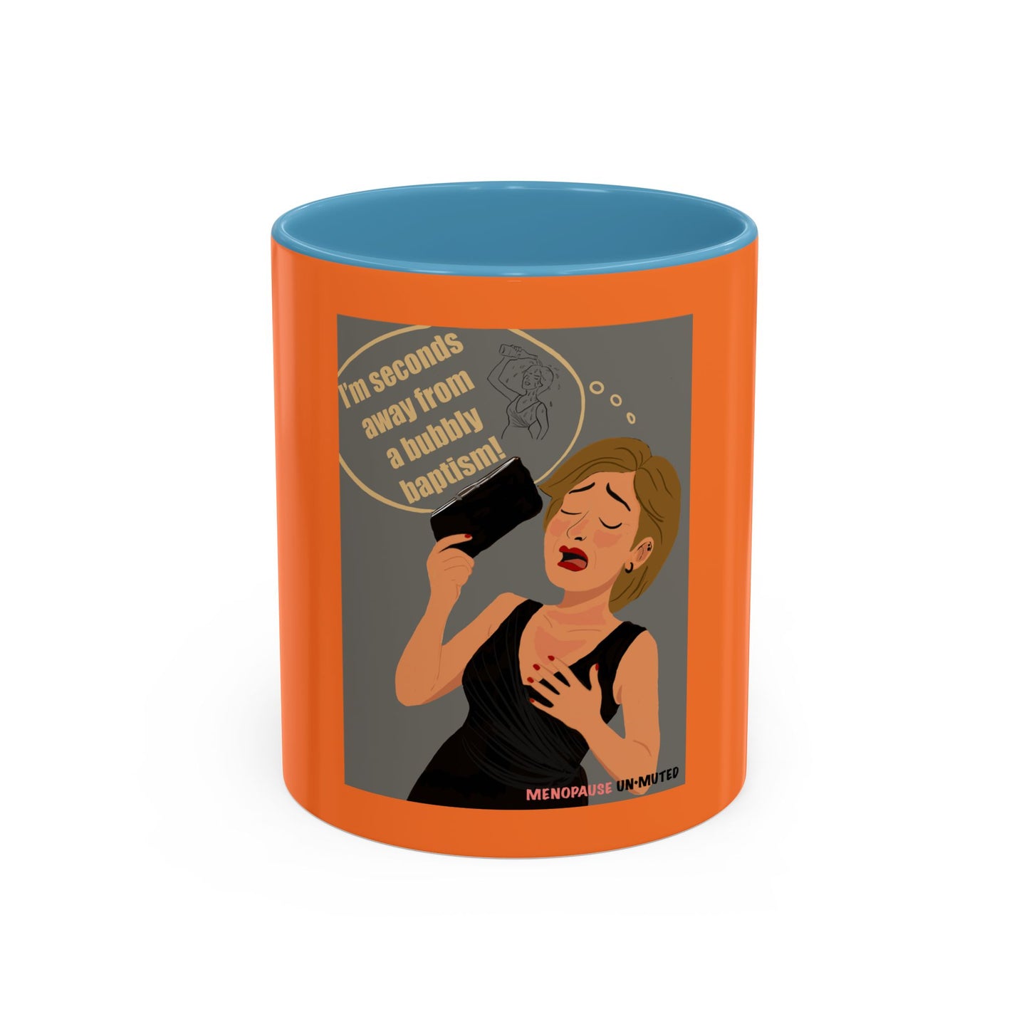 Funny Menopause Mug – Hot Flash Survival Coffee Cup for Women