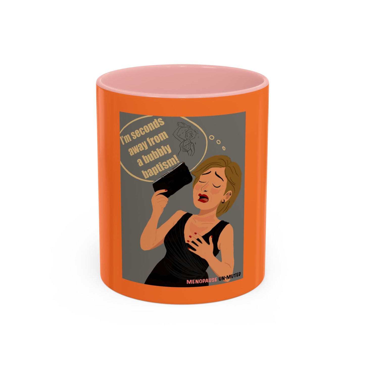 Funny Menopause Mug – Hot Flash Survival Coffee Cup for Women