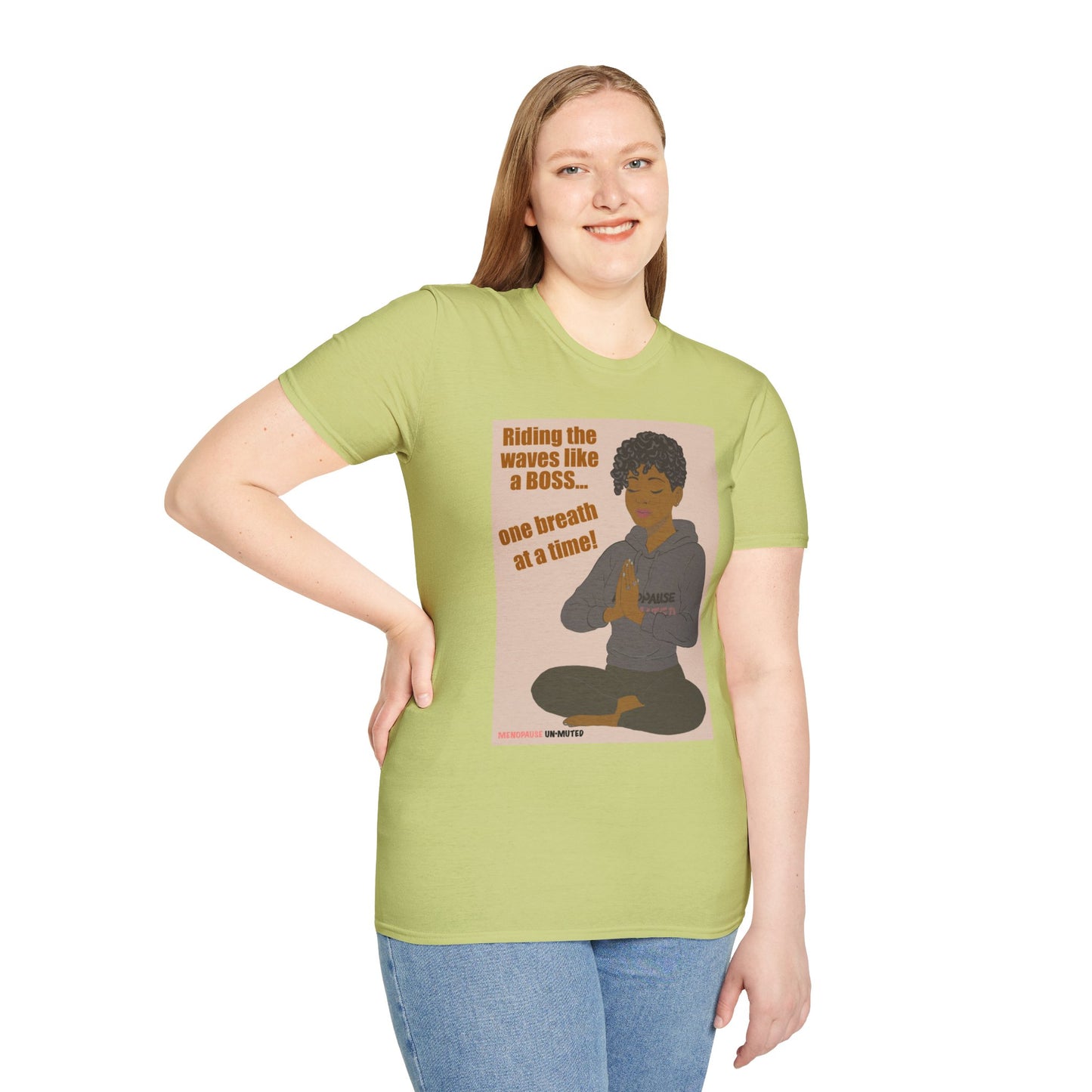 Funny Menopause T-Shirt – Mood Swing Survival Cotton Tee for Women