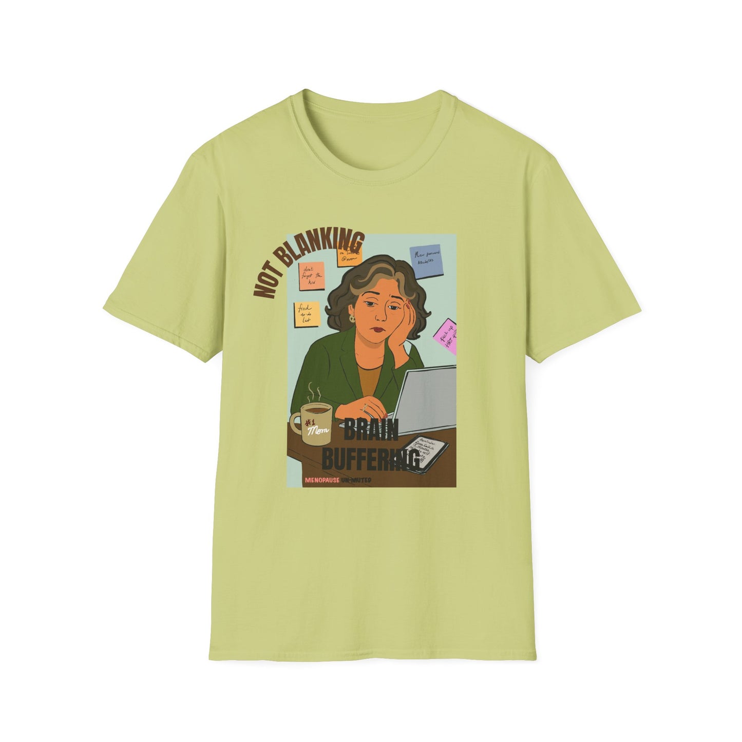 Funny Menopause T-Shirt – Brain Fog Survival Cotton - Women Gift