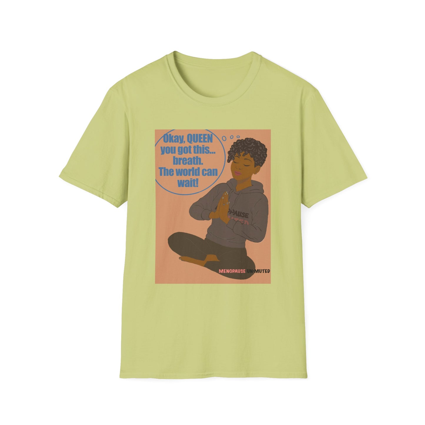 Funny Menopause T-Shirt – Mood Swing Survival Cotton Tee for Women