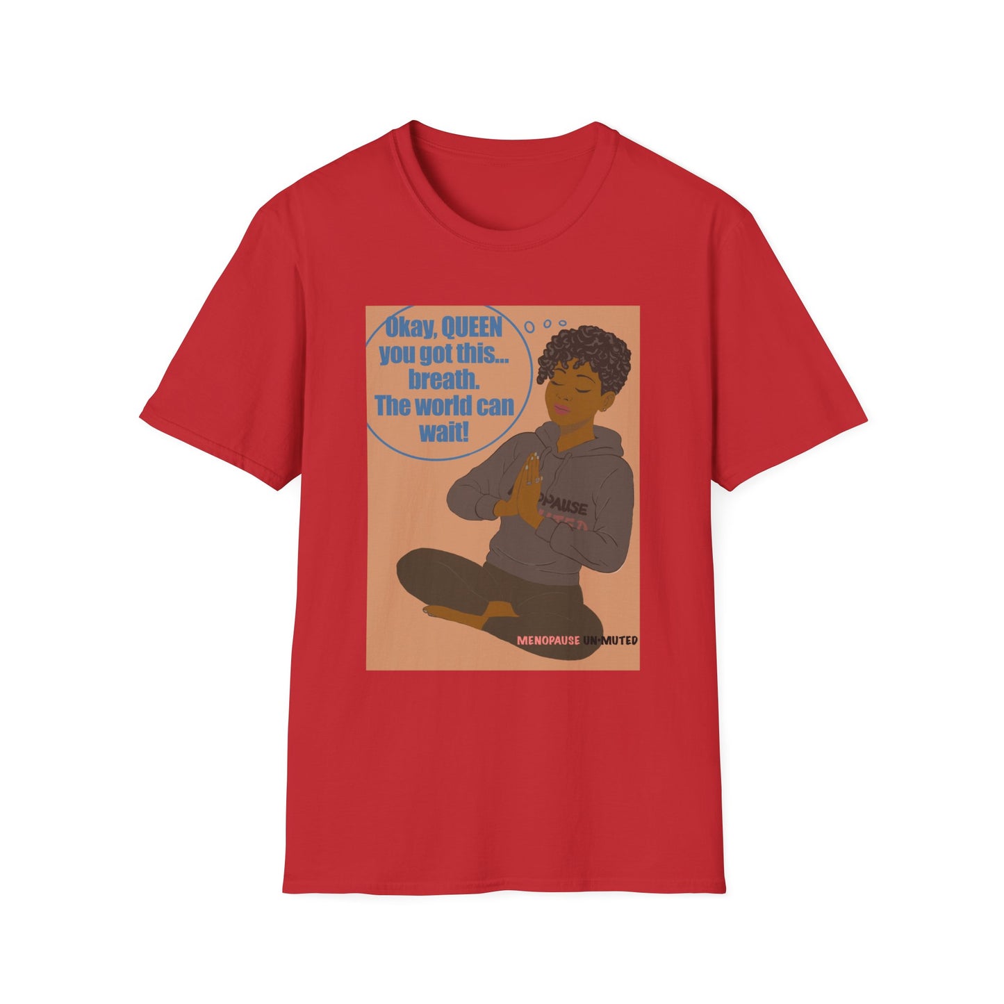 Funny Menopause T-Shirt – Mood Swing Survival Cotton Tee for Women