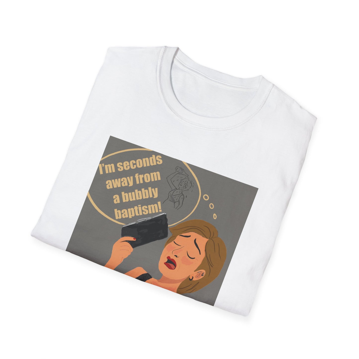 Funny Menopause T-Shirt – Hot Flash Survival Cotton Tee for Women