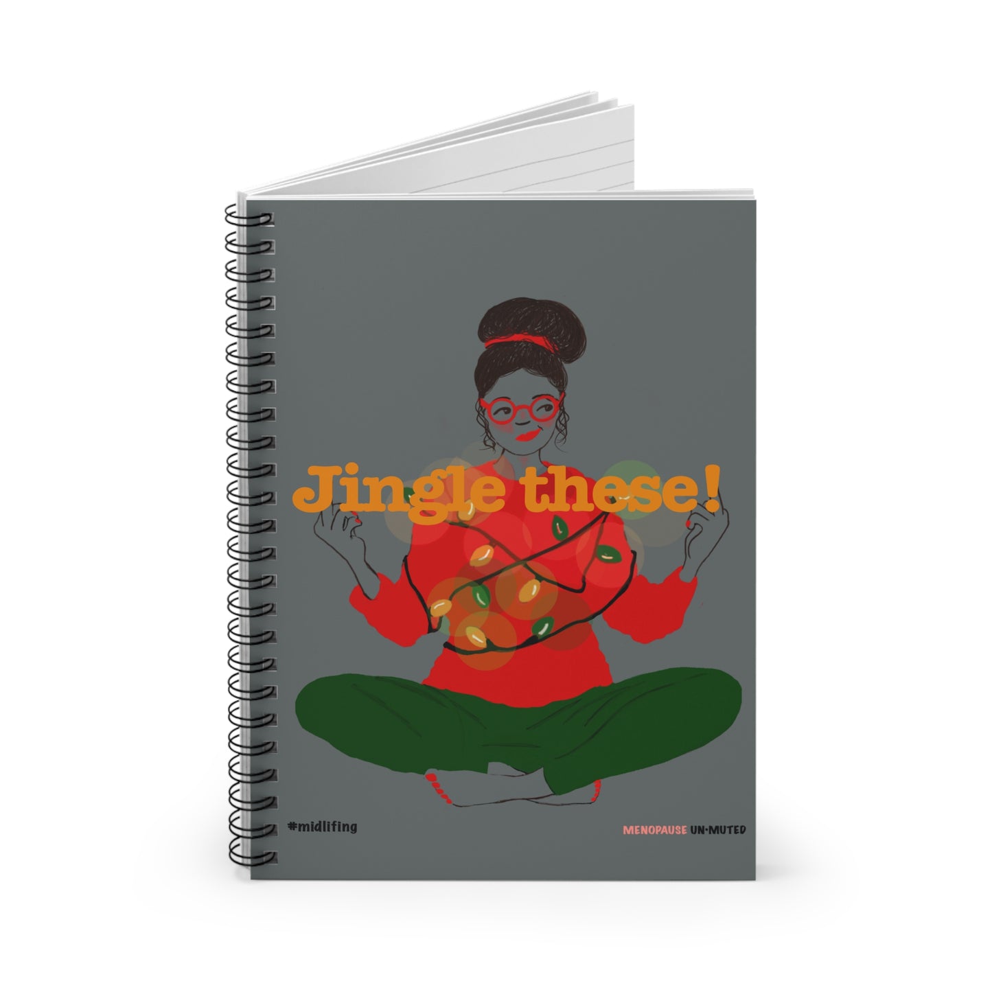 Funny Menopause Midlife Women Holiday Gift - Journal/ Notebook