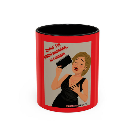 Funny Menopause Mug – Hot Flash Survival Coffee Cup for Women