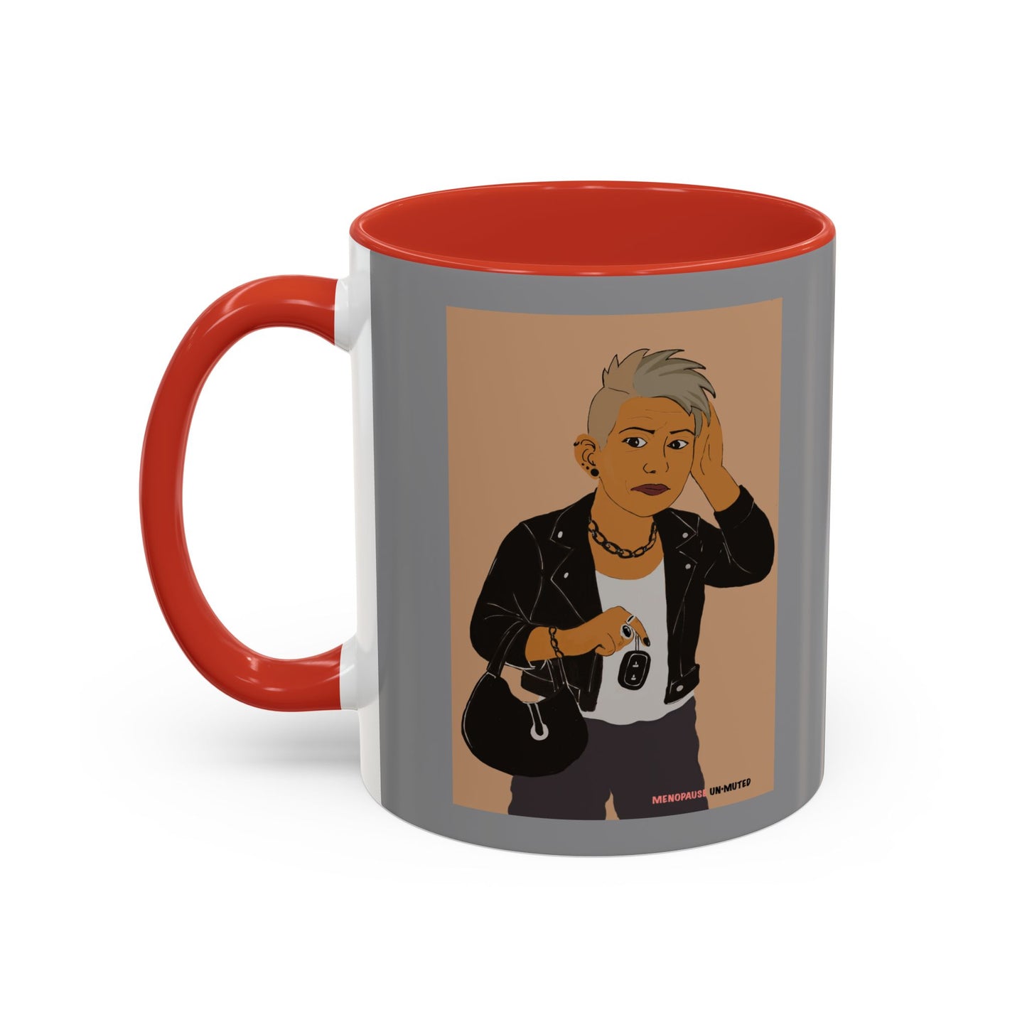 Funny Menopause Mug – Brain Fog Survival Mug for Women