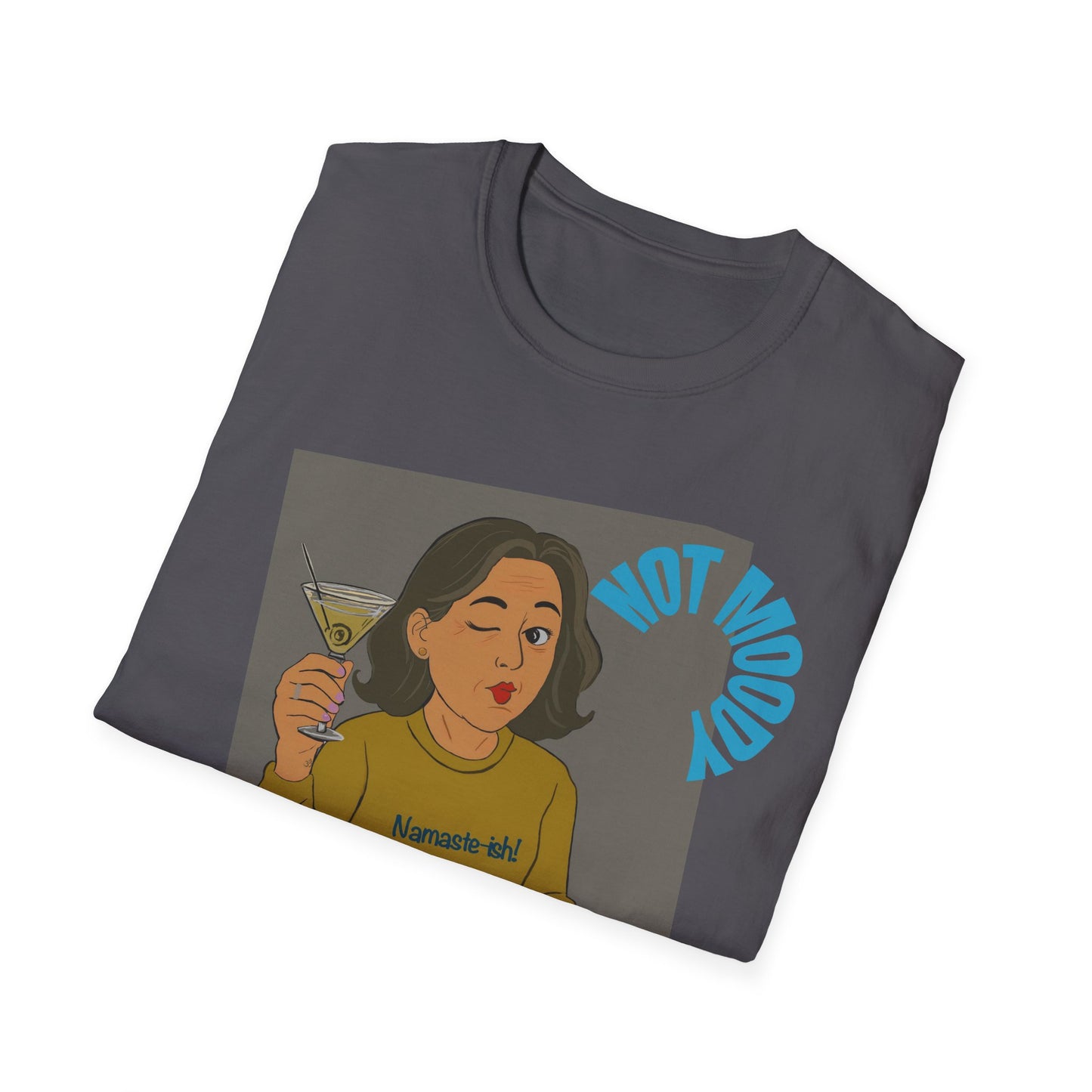 Funny Menopause T-Shirt – Mood Swing Survival Cotton Tee for Women