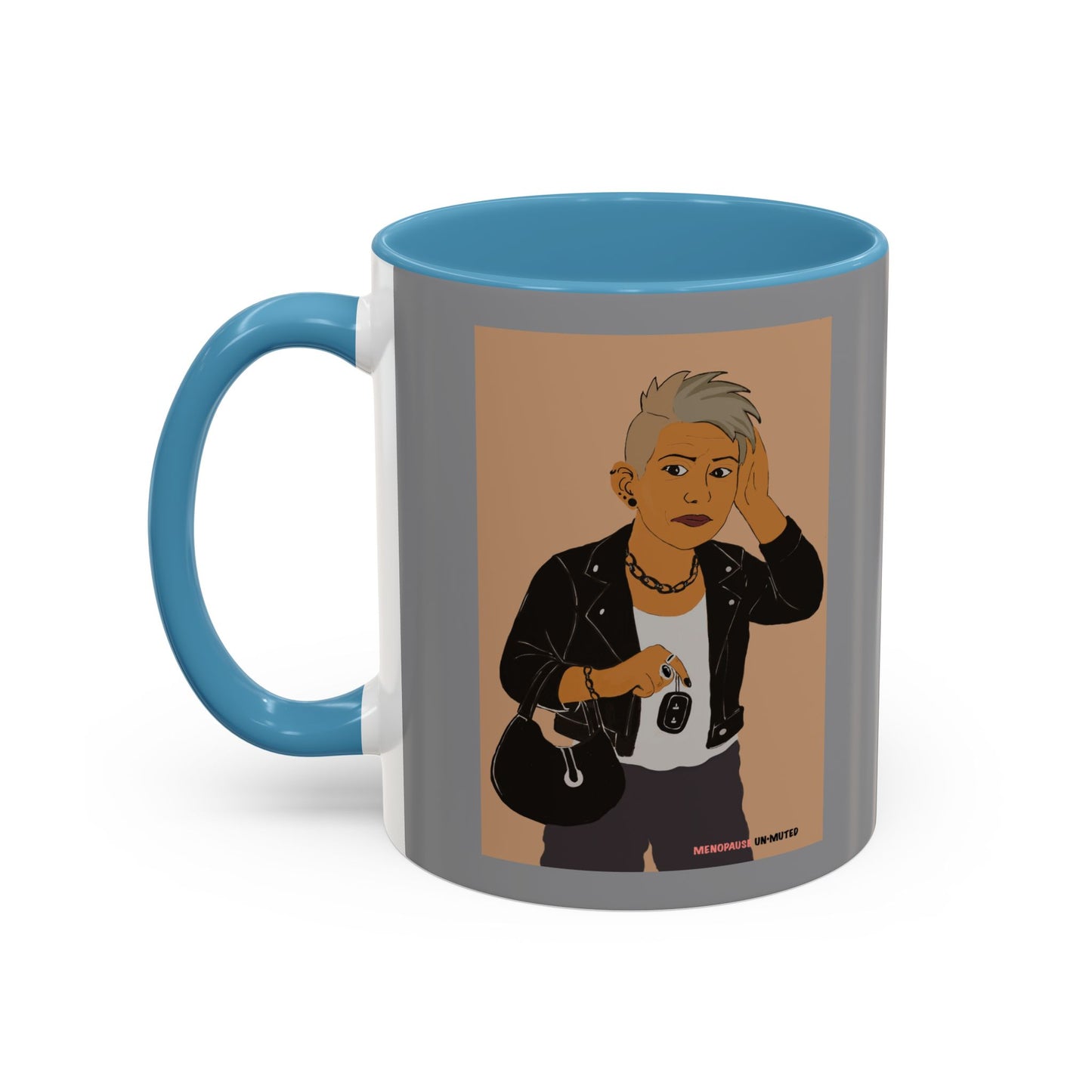 Funny Menopause Mug – Brain Fog Survival Mug for Women