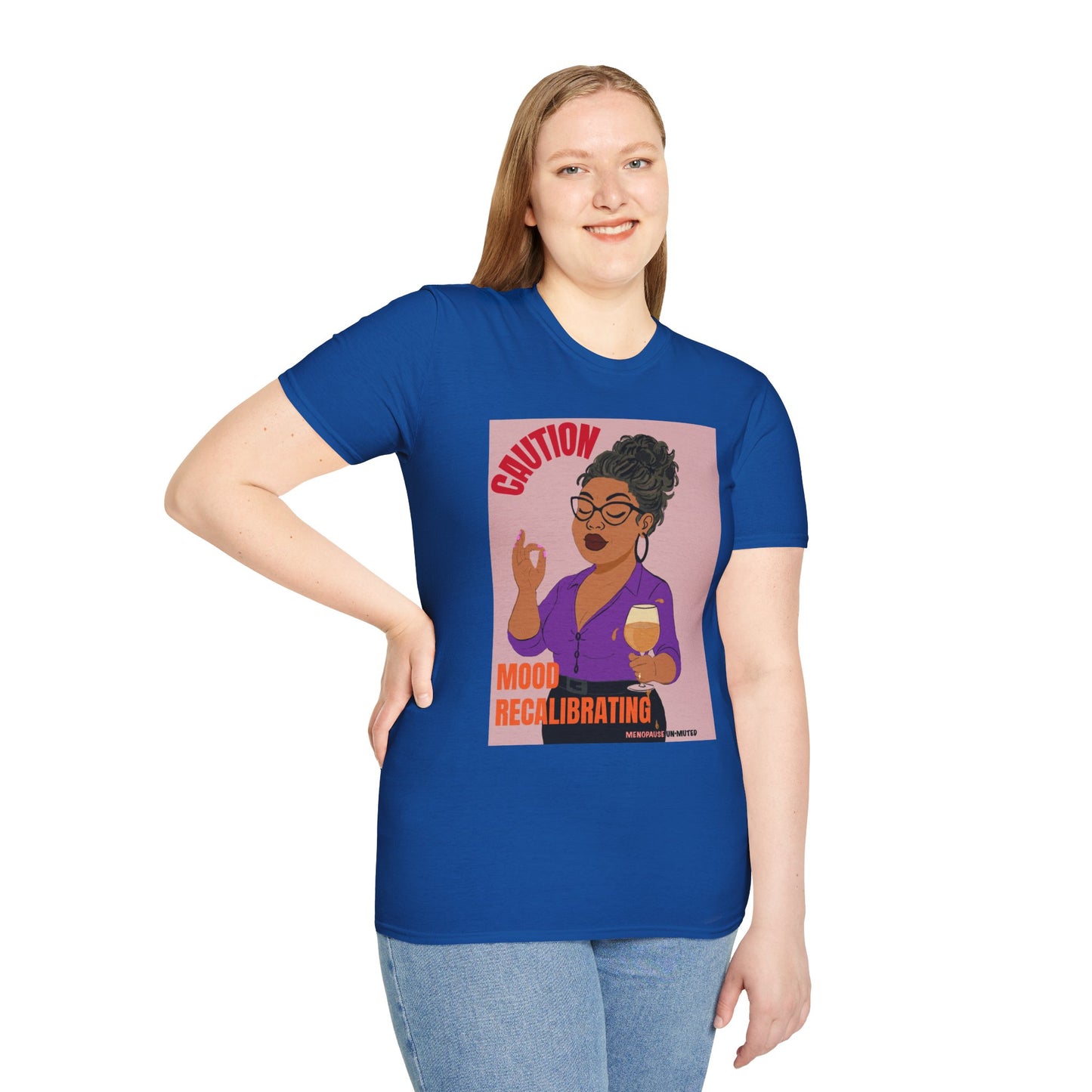 Funny Menopause T-Shirt – Mood Swing Survival Cotton Tee for Women