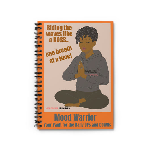 Funny Menopause Spiral Journal – Mood Swing Survival Notebook for Women