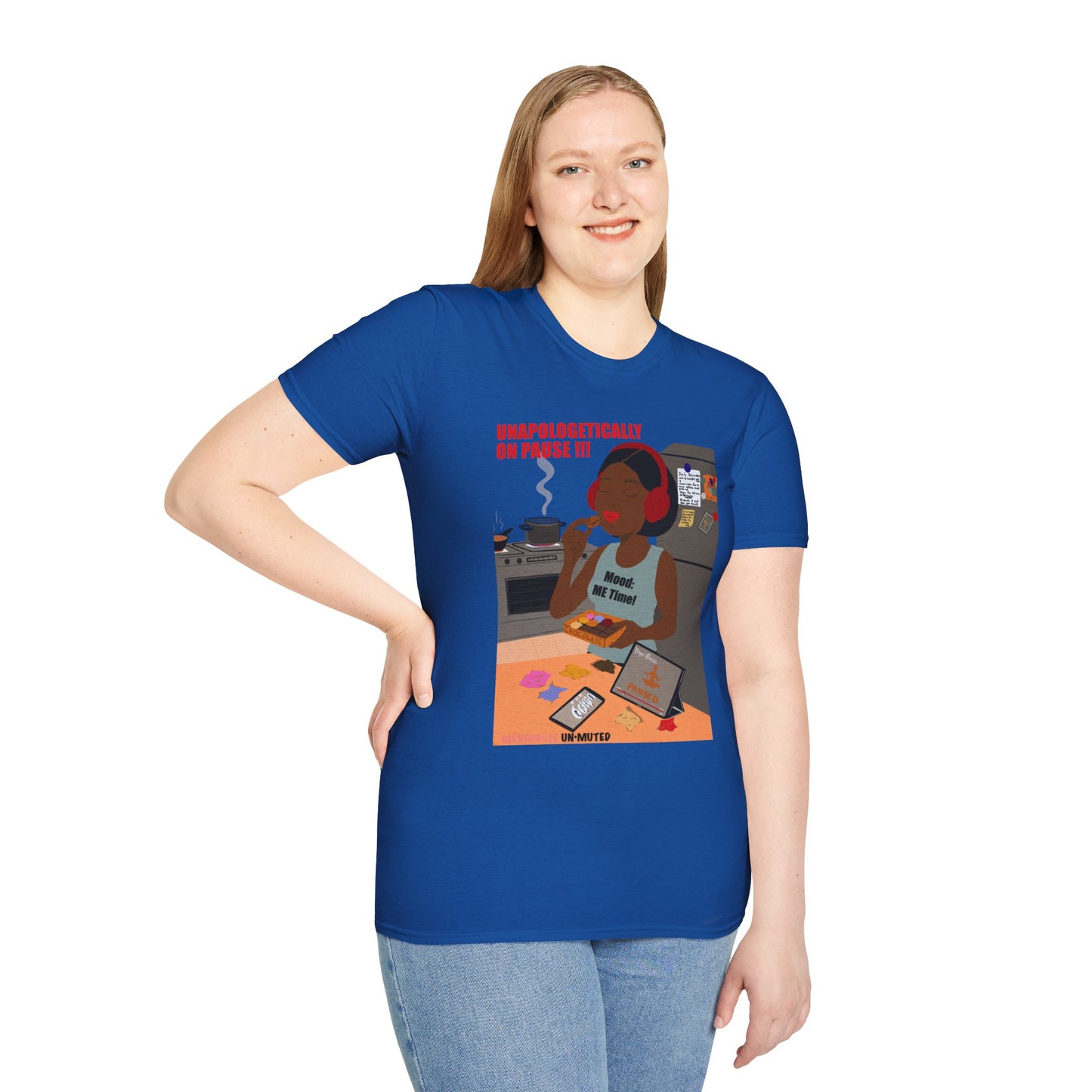 Funny Menopause T-Shirt – Mood Swing Survival Cotton Tee for Women