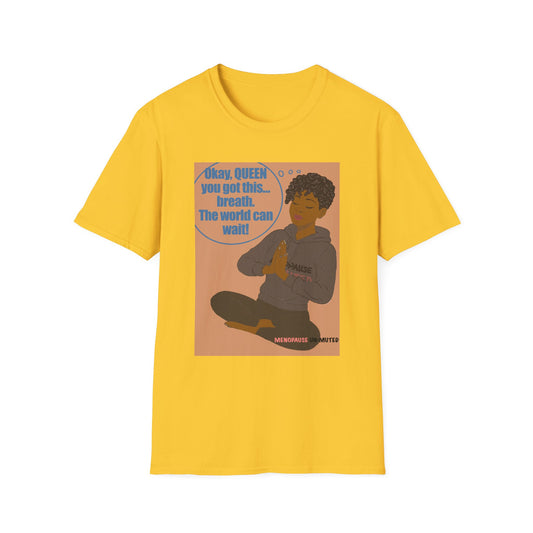 Funny Menopause T-Shirt – Mood Swing Survival Cotton Tee for Women