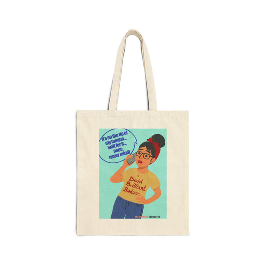 Funny Menopause Tote Bag – Brain Fog Survival Canvas & Cotton Gift for Women
