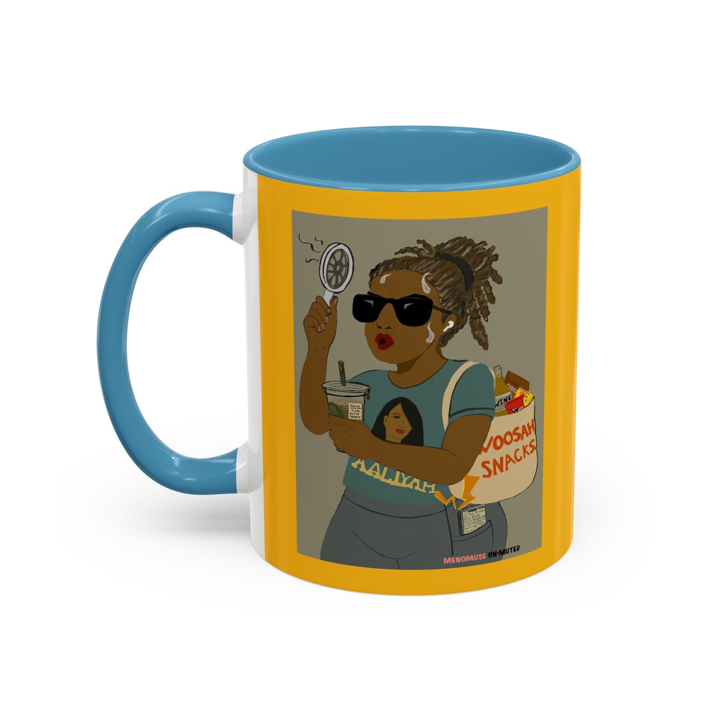 Funny Menopause Mug – Hot Flash Survival Coffee Cup for Women