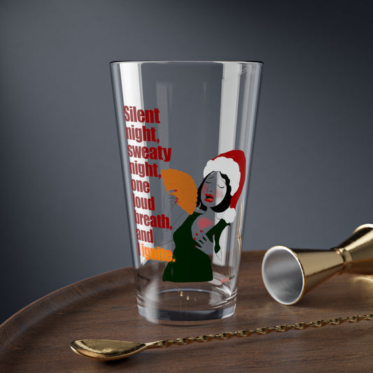 Funny Menopause Midlife Women Holiday Gift - Drinking Glass