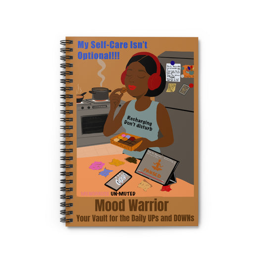 Funny Menopause Spiral Journal – Mood Swing Survival Notebook for Women