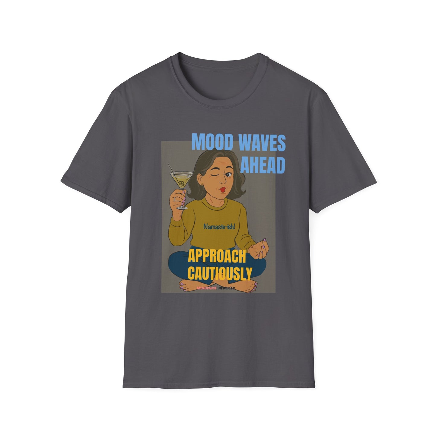 Funny Menopause T-Shirt – Mood Swing Survival Cotton Tee for Women