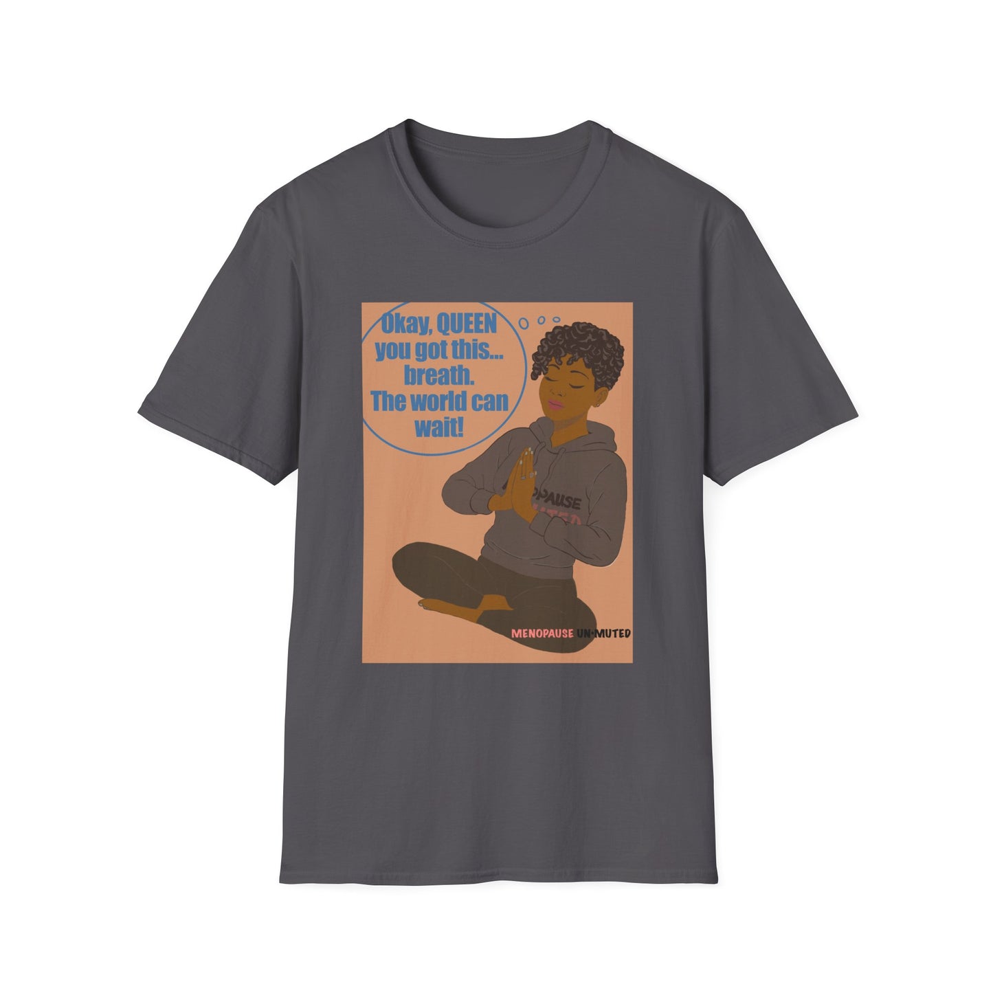 Funny Menopause T-Shirt – Mood Swing Survival Cotton Tee for Women