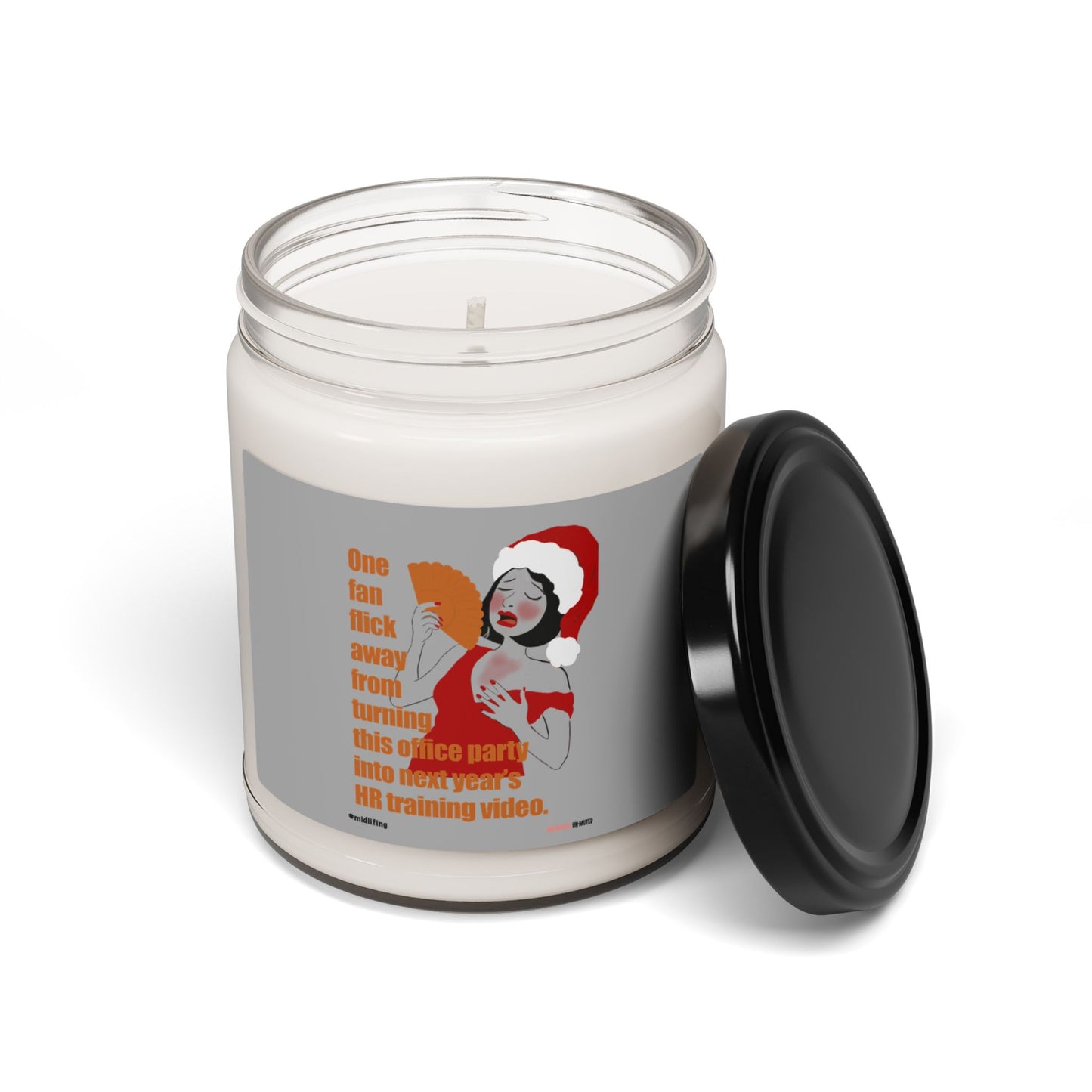 Funny Menopause Midlife Women Holiday Gift - Scented Soy Candle