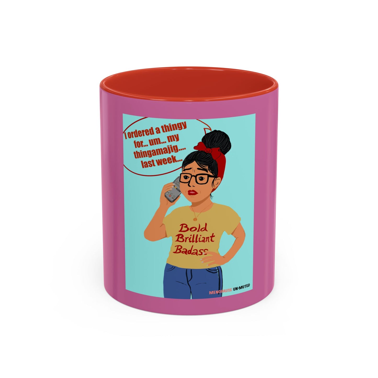 Funny Menopause Mug – Brain Fog Survival Mug for Women
